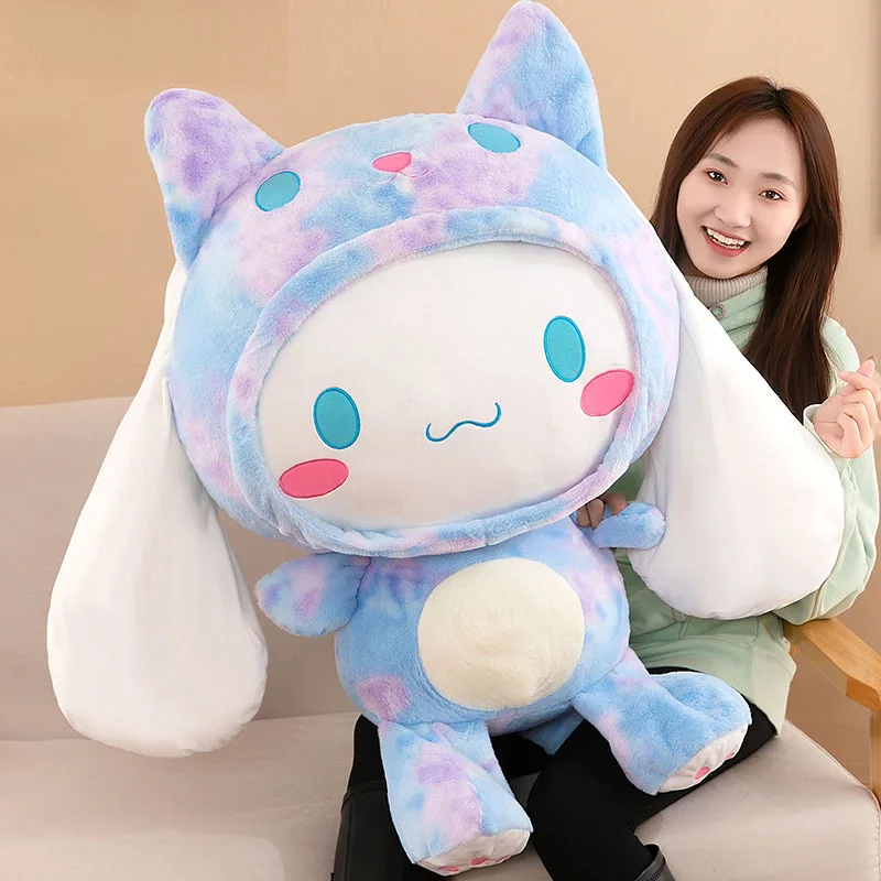 60 см Sanrio красочные плюшевые игрушки Cinnamoroll трансформация Cinnamoroll мягкие куклы большая подушка детская кукла подарки на день рождения
60 см Sanrio красочные плюшевые игрушки Cinnamoroll трансформация Cinnamoroll мягкие куклы большая подушка детская кукла подарки на день рождения