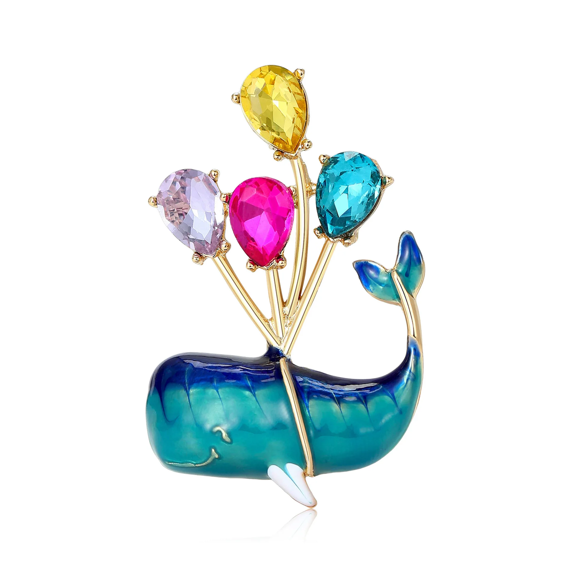 Fashionable Marine Life Diamond-encrusted Balloon Whale Brooch For Women And Men, Beautiful Pins For Friends, Gifts And Jewelry
Fashionable Marine Life Diamond-encrusted Balloon Whale Brooch For Women And Men, Beautiful Pins For Friends, Gifts And Jewelry