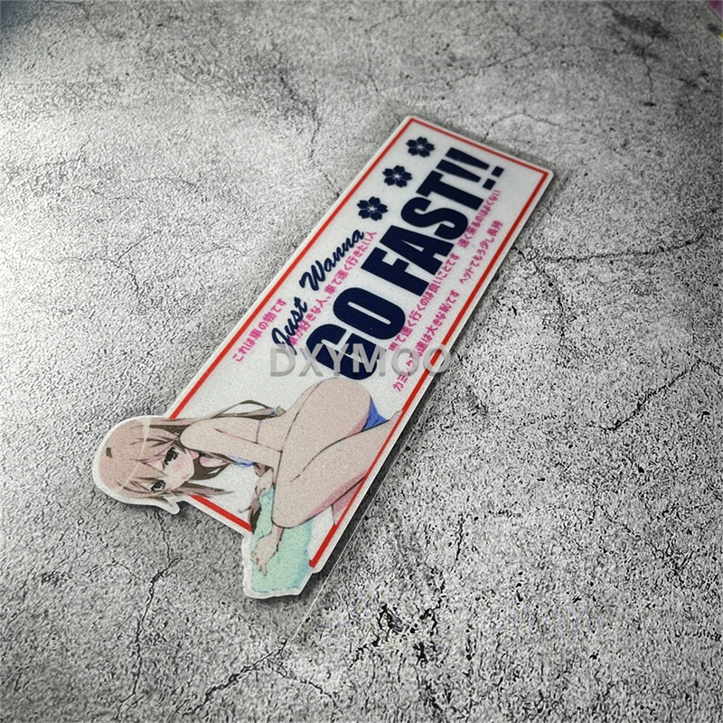 Наклейки DXYMOO для авто, мотоциклов, гитар и сумок: JDM Girl GO FAST, светоотражающие, для фанатов аниме
Наклейки DXYMOO для авто, мотоциклов, гитар и сумок: JDM Girl GO FAST, светоотражающие, для фанатов аниме