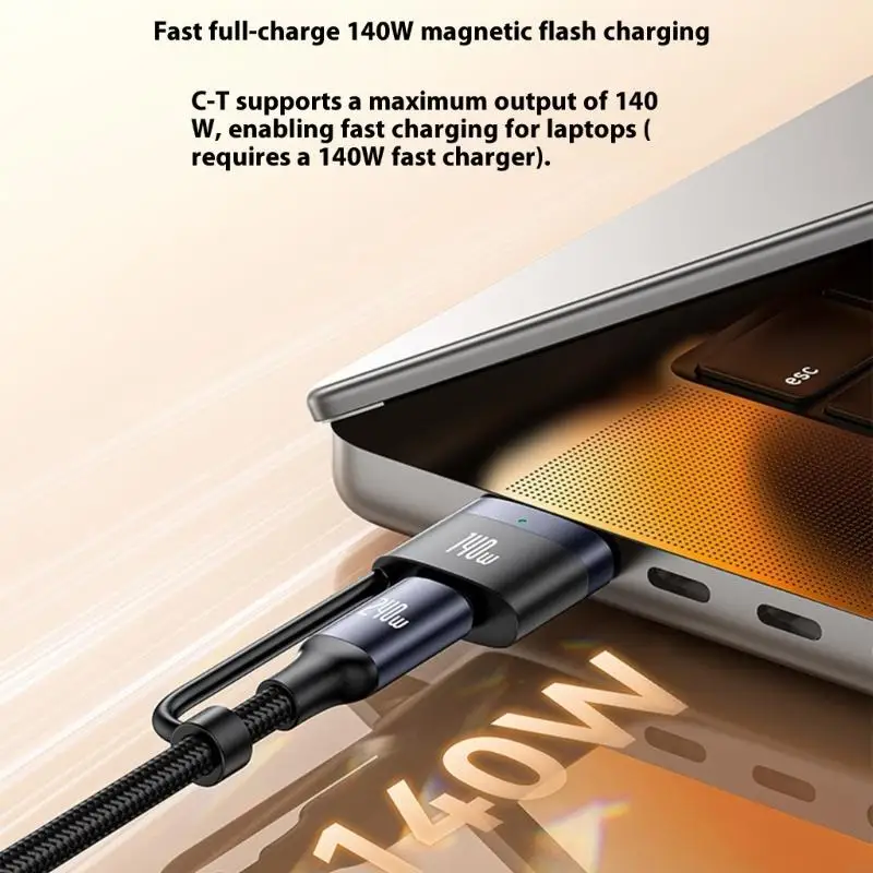 3 in 1 Braided Charging Cable 2M Long Fast Speed 480Mbps Data Transfer Suitable for Laptops Phones Electronics H8WD
3 in 1 Braided Charging Cable 2M Long Fast Speed 480Mbps Data Transfer Suitable for Laptops Phones Electronics H8WD