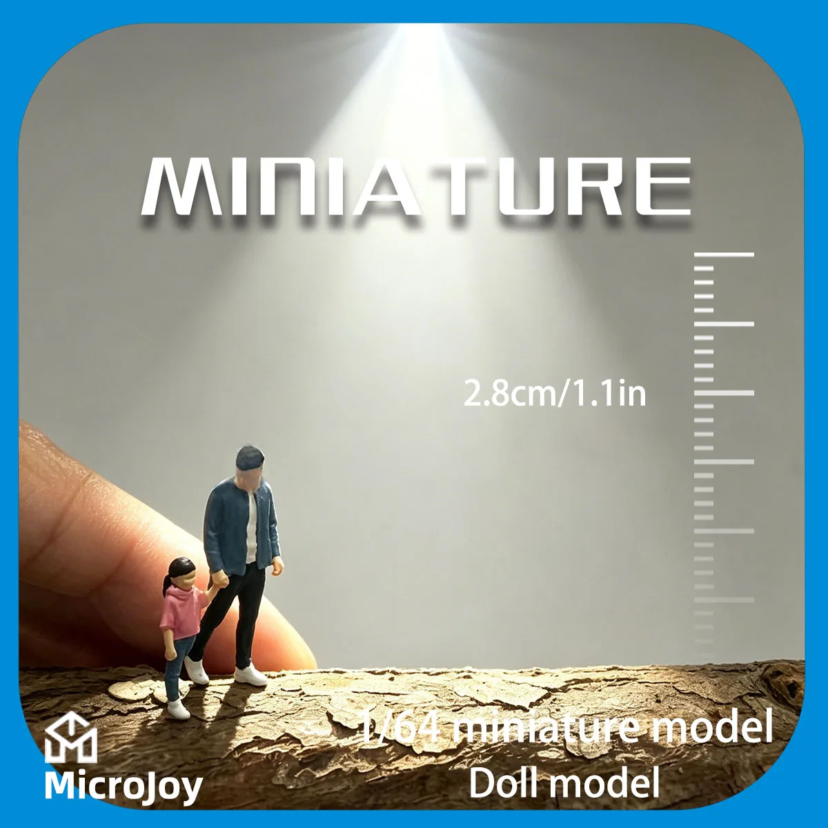 Miniature Figure Model 1:64 Scale, Adult and Child Figures, Suitable for Ho Scale Train Dioramas, DIY Scenery, Creative Scenes, Mini Scene Sets, and Miniature Scenes and Accessories
Miniature Figure Model 1:64 Scale, Adult and Child Figures, Suitable for Ho Scale Train Dioramas, DIY Scenery, Creative Scenes, Mini Scene Sets, and Miniature Scenes and Accessories