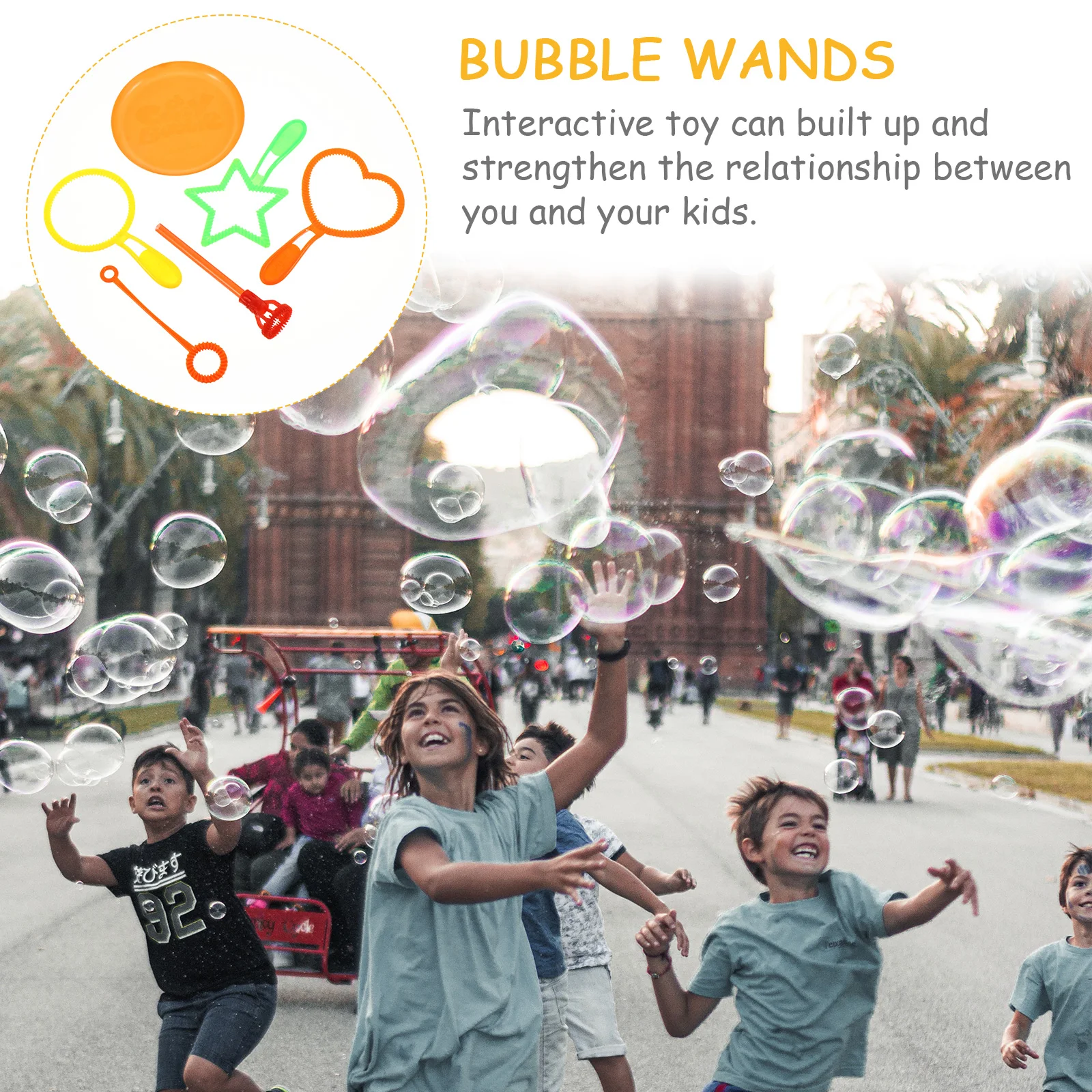 28 Pcs Bubble Wands Set Colorful Bubbles Maker Outdoor Toys Kids Party Gift Blow Giant Bubbles Safe Material Interactive Toy
28 Pcs Bubble Wands Set Colorful Bubbles Maker Outdoor Toys Kids Party Gift Blow Giant Bubbles Safe Material Interactive Toy