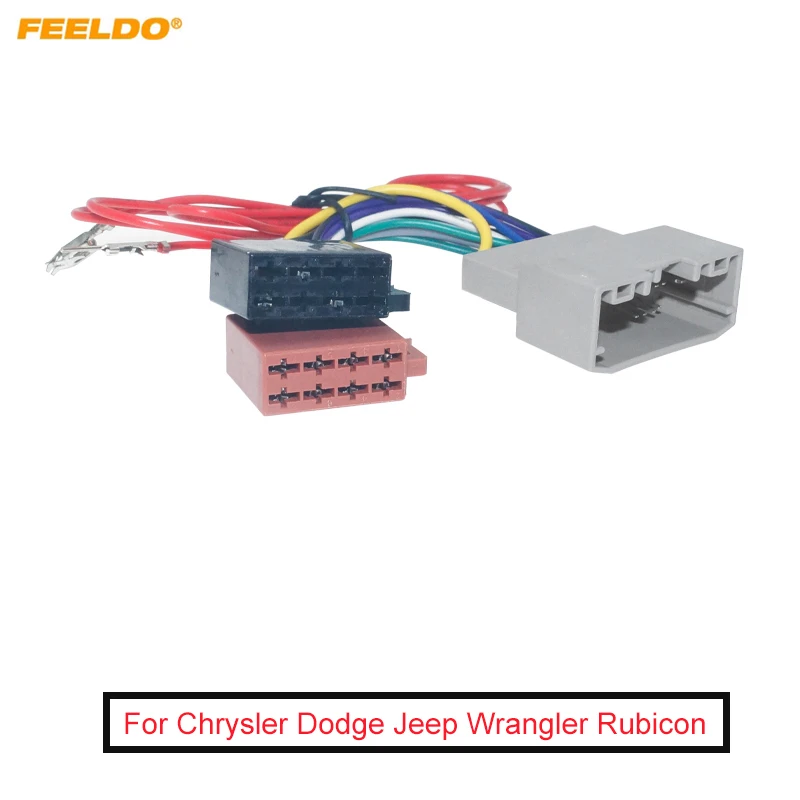 FEELDO Car CD Radio Audio ISO Wiring Harness Adapter With ACC wire for Chrysler Dodge Jeep Wrangler Rubicon 2007+ ISO Wire Cable
FEELDO Car CD Radio Audio ISO Wiring Harness Adapter With ACC wire for Chrysler Dodge Jeep Wrangler Rubicon 2007+ ISO Wire Cable