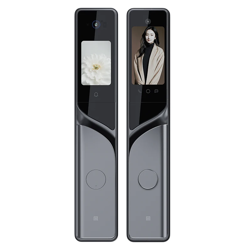 Tamper Alarm Password Visual Camera Security Electronic Digital Front Smart Fingerprint Keyless Entry Keypad Door Lock