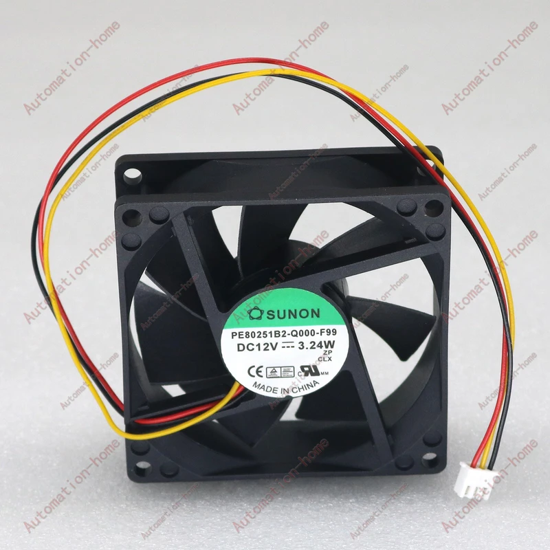 A+Brand New for SUNON PE80251B2-Q000-F99 8025 8CM 12V 3.24W cooling fan
A+Brand New for SUNON PE80251B2-Q000-F99 8025 8CM 12V 3.24W cooling fan