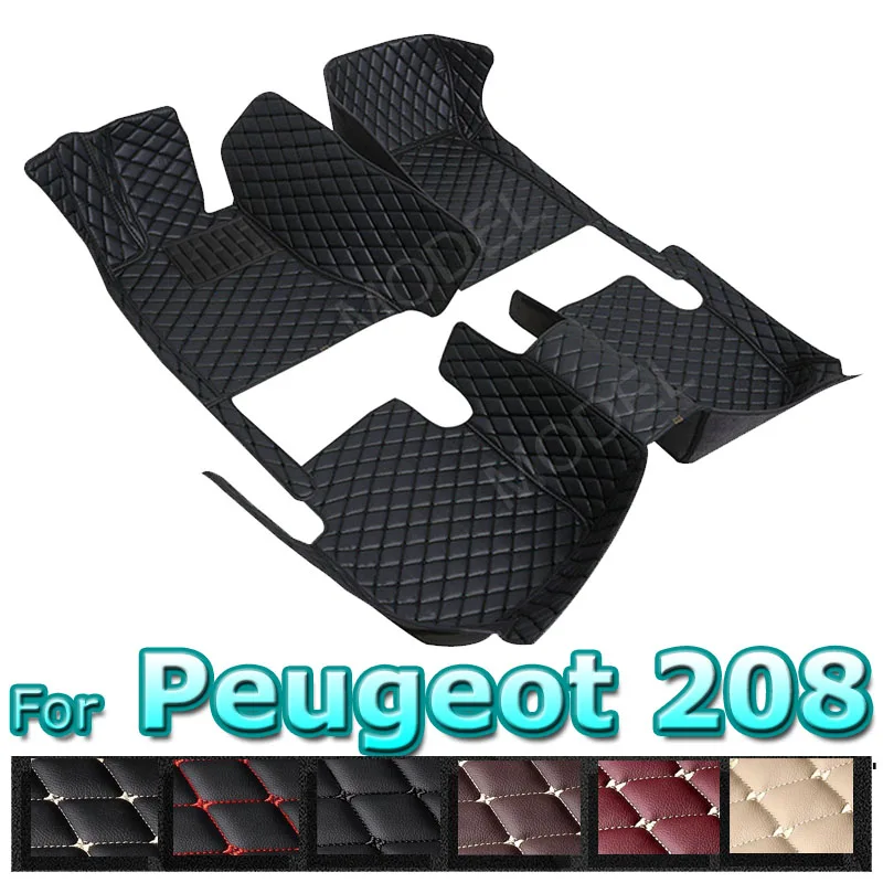 Автомобильные коврики для Peugeot 208 A9 2012 ~ 2018, роскошные кожаные коврики, прочные коврики, комплект противогрязных ковриков, автомобильные аксессуары 2013 2014
Автомобильные коврики для Peugeot 208 A9 2012 ~ 2018, роскошные кожаные коврики, прочные коврики, комплект противогрязных ковриков, автомобильные аксессуары 2013 2014