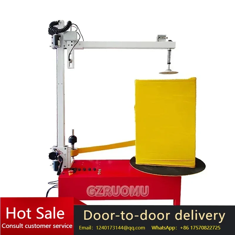 40/60CM PE Stretch Film Baler Electric Winding Film Packaging Machine, 110/220V, Logistics Carton Box Automatic Wrapping Tool
40/60CM PE Stretch Film Baler Electric Winding Film Packaging Machine, 110/220V, Logistics Carton Box Automatic Wrapping Tool