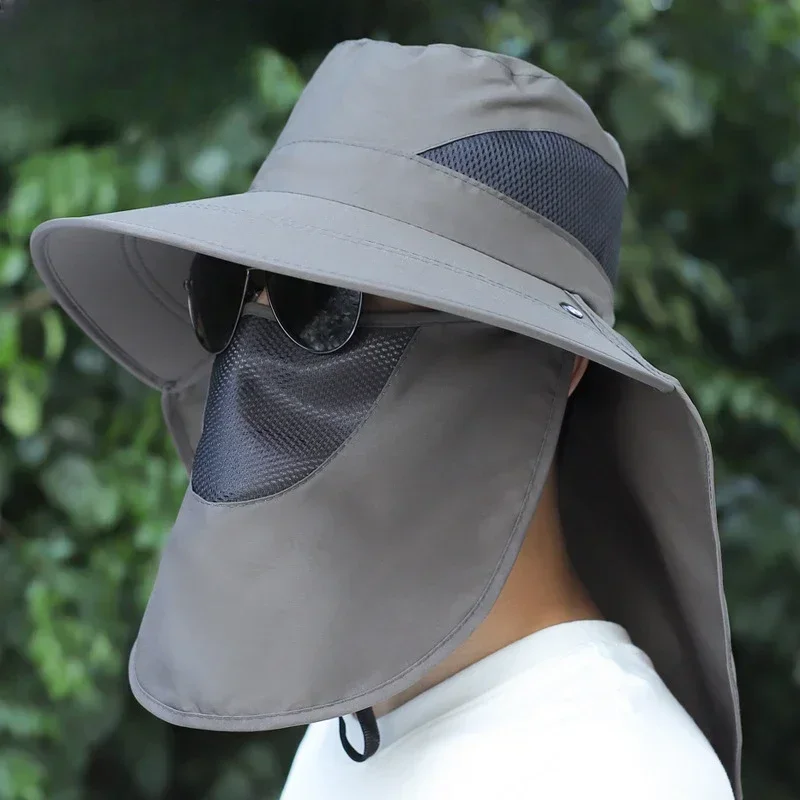 Summer Sun Hats UV Protection Outdoor Hunting Fishing Cap for Men Women Hiking Camping Visor Bucket Hat Removable Fishing Hat
Summer Sun Hats UV Protection Outdoor Hunting Fishing Cap for Men Women Hiking Camping Visor Bucket Hat Removable Fishing Hat