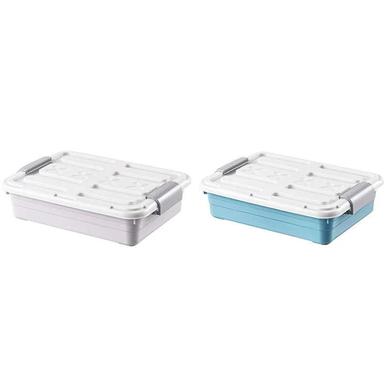 Under Bed Storage Organizer With Waterproof Casters, Large Capacity Space-Saving Solution For Home Organization
Under Bed Storage Organizer With Waterproof Casters, Large Capacity Space-Saving Solution For Home Organization