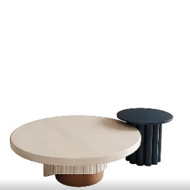 Designer creative personality solid wood round coffee table light luxury modern simple living room tea table
Designer creative personality solid wood round coffee table light luxury modern simple living room tea table