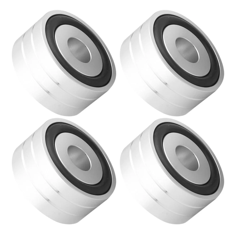 4Pcs Non-Slip Speaker Isolation Feet Pads with Rubber Rings for Amplifier Sound System Aluminum Base Vibration Reduction Sturdy
4Pcs Non-Slip Speaker Isolation Feet Pads with Rubber Rings for Amplifier Sound System Aluminum Base Vibration Reduction Sturdy