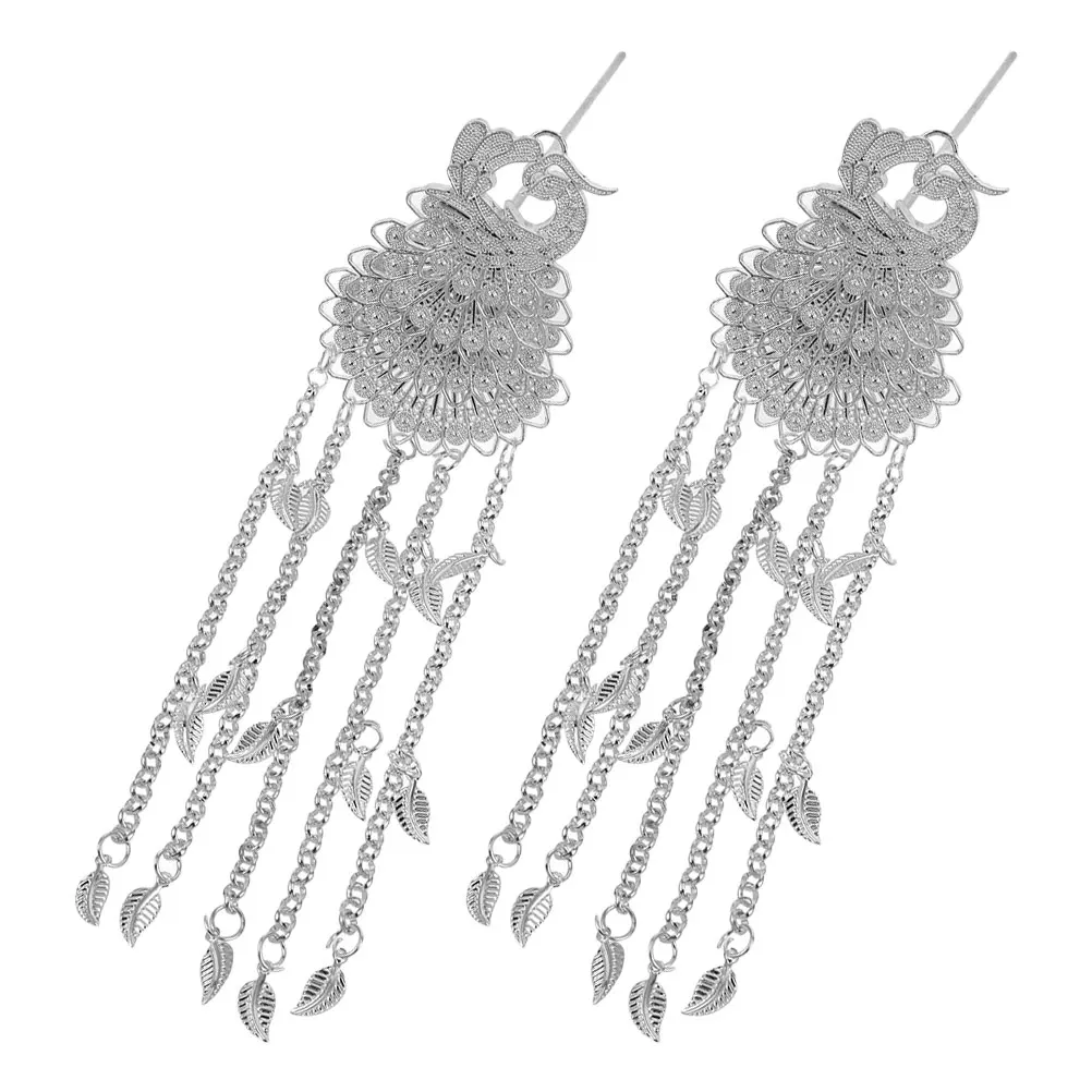 2 Pcs Hairpin Chinese Stick Bun Fork Asian Chopsticks Durable Long Hair Accessories Peacock Charm Traditional pins
2 Pcs Hairpin Chinese Stick Bun Fork Asian Chopsticks Durable Long Hair Accessories Peacock Charm Traditional pins