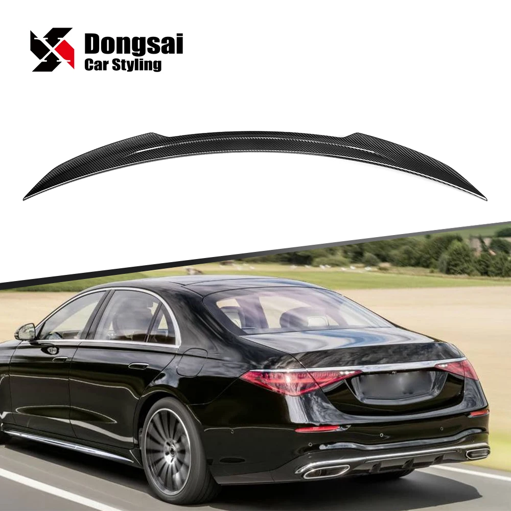 X Style Carbon Fiber Rear Lip Trunk Spoiler Wing Ducktail For Mercedes Benz S Class W223 S63 2021+
X Style Carbon Fiber Rear Lip Trunk Spoiler Wing Ducktail For Mercedes Benz S Class W223 S63 2021+