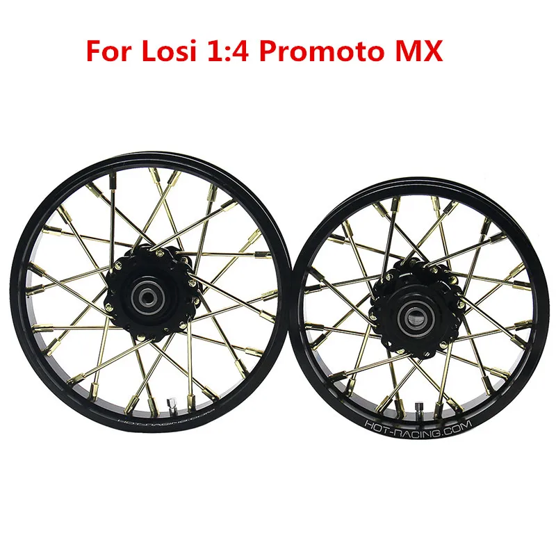 Motorcycle Aluminum Alloy Electric Bike Front And Rear Wheels For Losi 1:4 Promoto MX Motorcycle
Motorcycle Aluminum Alloy Electric Bike Front And Rear Wheels For Losi 1:4 Promoto MX Motorcycle