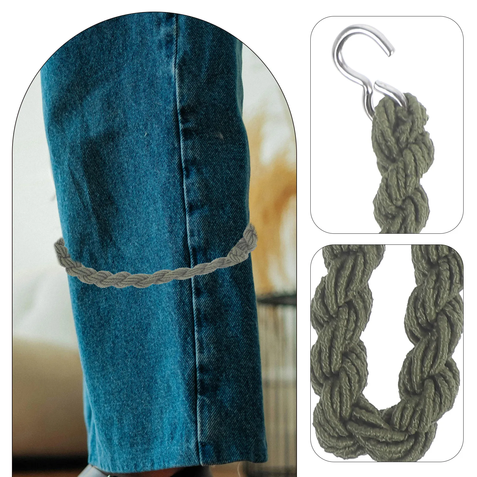 6pcs Elastic Boot Bands Black Outdoor Leg Straps Lightweight Sandproof Leggings Accessories Hiking Cycling Boot Supplies Rope 
6pcs Elastic Boot Bands Black Outdoor Leg Straps Lightweight Sandproof Leggings Accessories Hiking Cycling Boot Supplies Rope