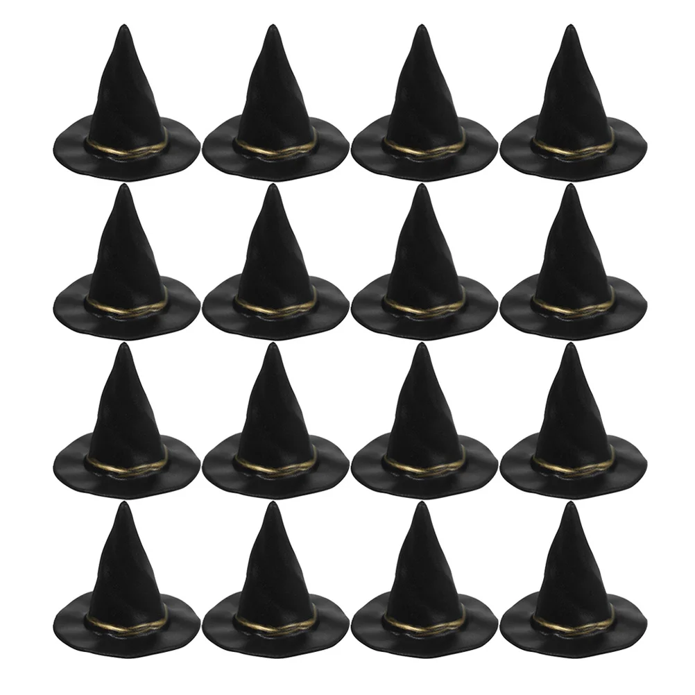 72Pcs Miniature Witch Hats Black Plastic Halloween Decorations Tiny Hats for Art and Craft Supplies Hat Decoration
72Pcs Miniature Witch Hats Black Plastic Halloween Decorations Tiny Hats for Art and Craft Supplies Hat Decoration