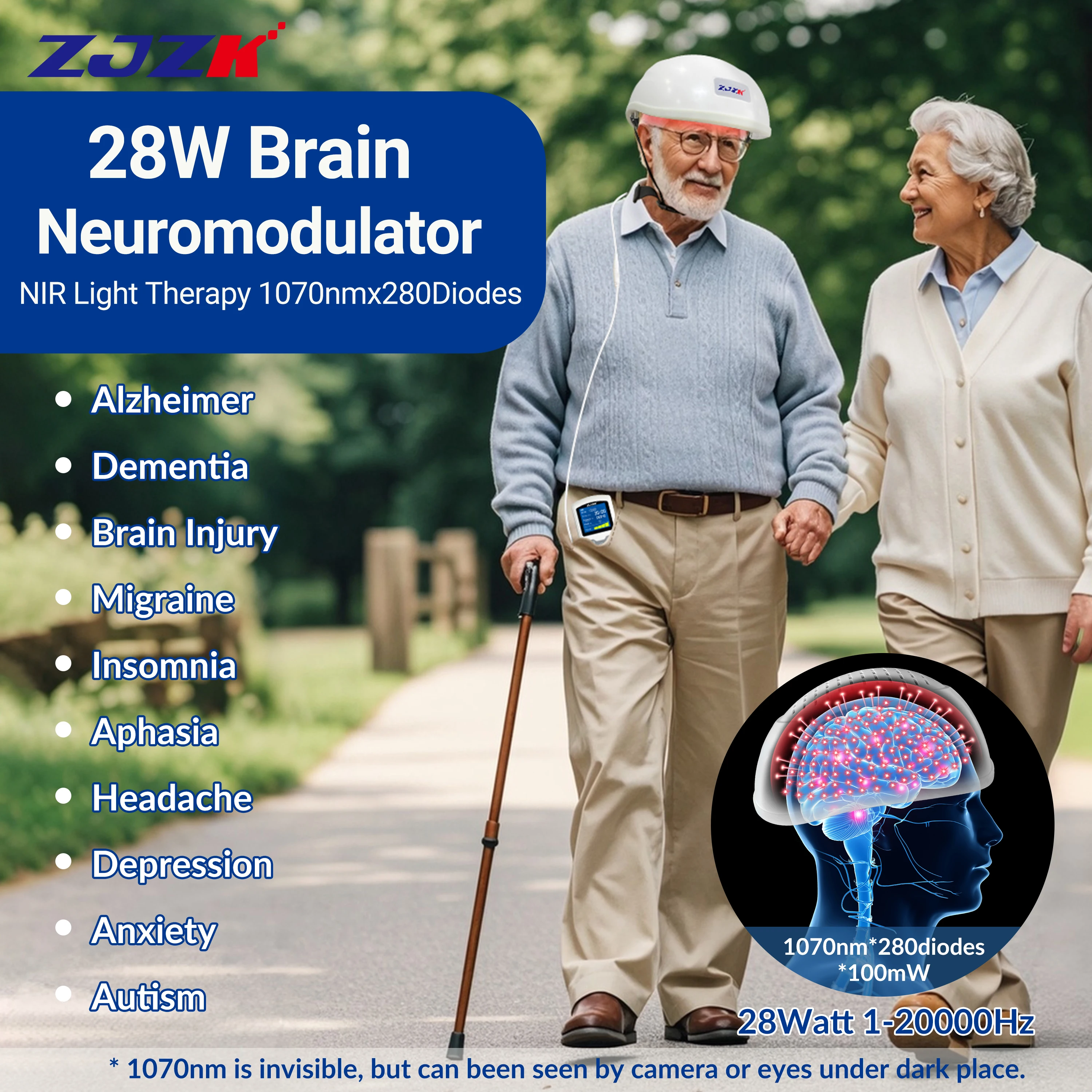 ZJZK Gifts For Parkinsons Patients Improve Memory Biofeedback Devices 1070nmx280diodes For Anxiety Neurodegenerative Dementia
ZJZK Gifts For Parkinsons Patients Improve Memory Biofeedback Devices 1070nmx280diodes For Anxiety Neurodegenerative Dementia