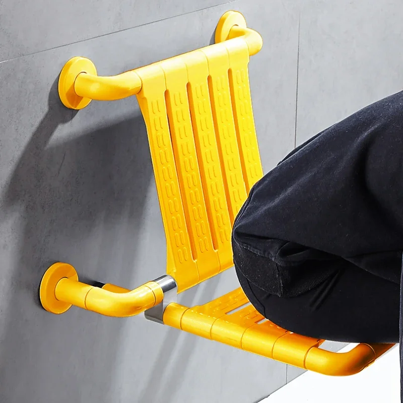 Wall Mounted Bathroom Folding Stools Bathroom Shower Large Backrest Seat Elderly Pregnant Women Toilet Non-slip Bath Chair
Wall Mounted Bathroom Folding Stools Bathroom Shower Large Backrest Seat Elderly Pregnant Women Toilet Non-slip Bath Chair