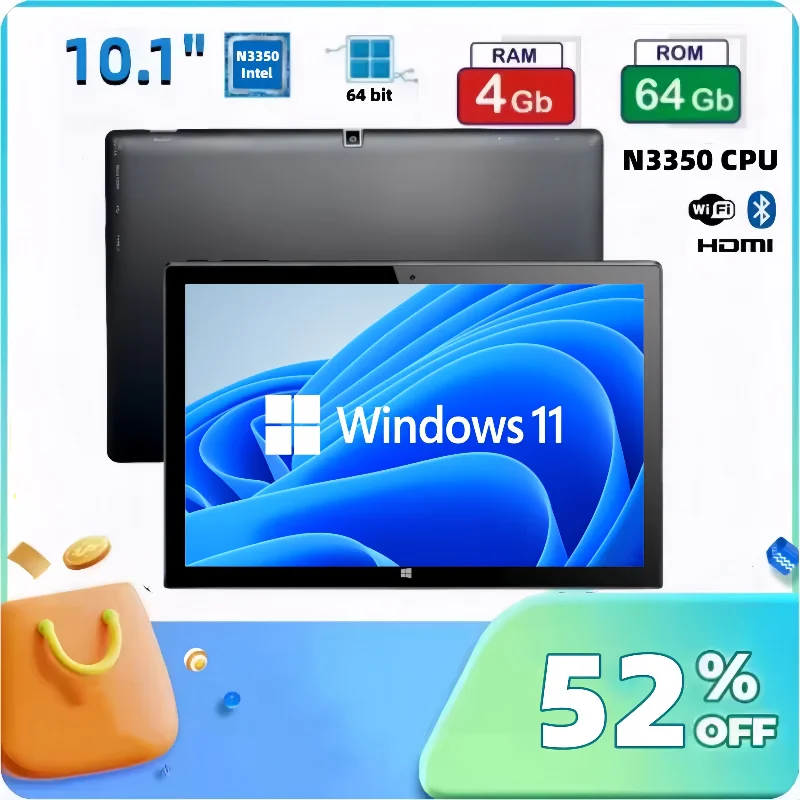 Hot Sales 64Bit AR40 10.1 INCH Windows 11 Tablet PC 4GB RAM 64GB ROM Intel N3350 CPU 1920*1200 Resolution Dual Cameras WIFI
Hot Sales 64Bit AR40 10.1 INCH Windows 11 Tablet PC 4GB RAM 64GB ROM Intel N3350 CPU 1920*1200 Resolution Dual Cameras WIFI