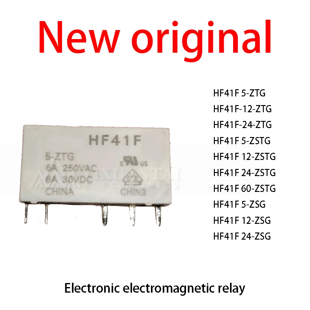 10Pcs/Lot New original HF41F 5-ZTG HF41F-12-ZTG HF41F-24-ZTG HF41F 5-ZSTG HF41F 12-ZSTG HF41F 24-ZSTG HF41F 60-ZSTG HF41F 5-ZSG
10Pcs/Lot New original HF41F 5-ZTG HF41F-12-ZTG HF41F-24-ZTG HF41F 5-ZSTG HF41F 12-ZSTG HF41F 24-ZSTG HF41F 60-ZSTG HF41F 5-ZSG