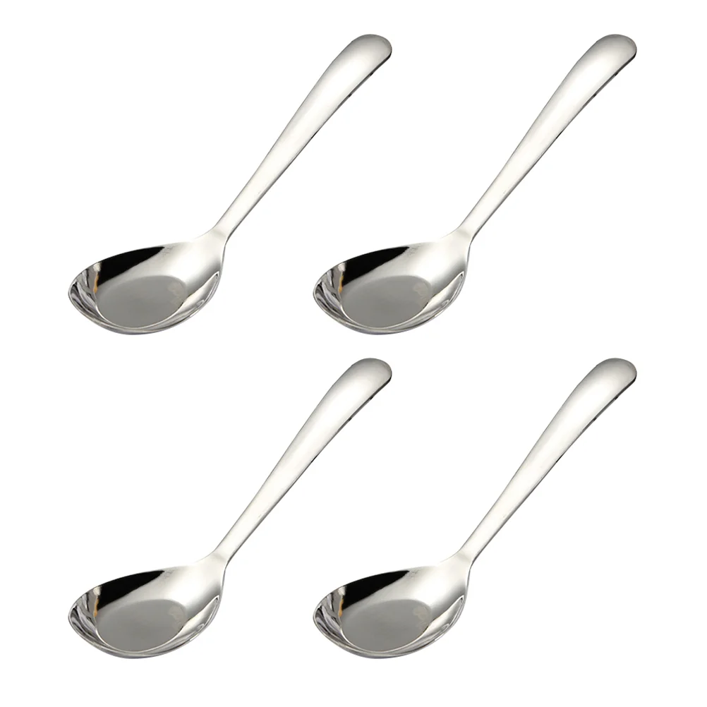 4 PCS Set Spoon Child Spoons Very Small for Seasoning Stainless Steel Kids Cutlery
4 PCS Set Spoon Child Spoons Very Small for Seasoning Stainless Steel Kids Cutlery