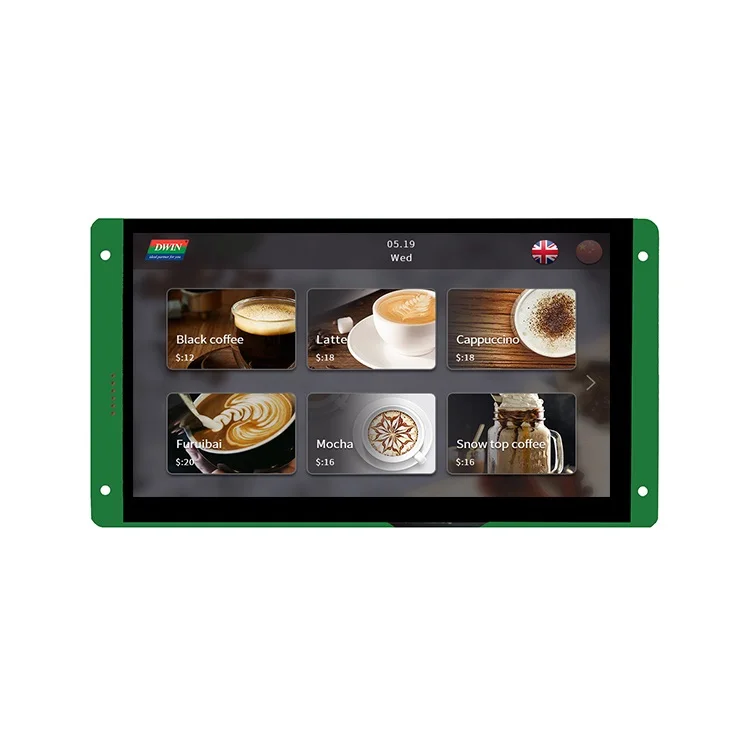 2026 DWIN 7 Inch 800x480 TFT LCD Display Module HMI Capacitive Touch Panel LCD Screen UART Serial Port RS232/TTL for Esp/STM
2026 DWIN 7 Inch 800x480 TFT LCD Display Module HMI Capacitive Touch Panel LCD Screen UART Serial Port RS232/TTL for Esp/STM
