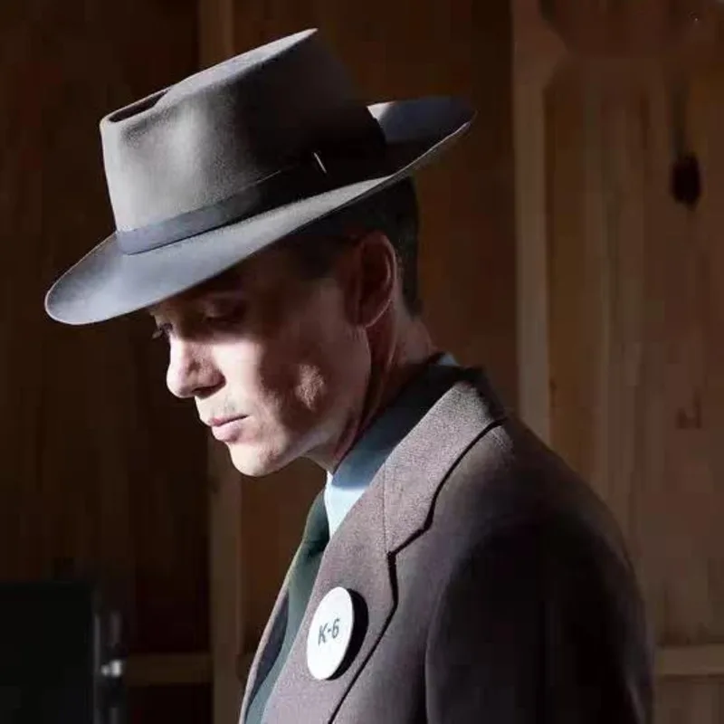 Oppenheimer's Same Hat Gentleman Hat Jazz Hat Men's English Little Top Hat Sunshade Leisure Stage Personality
Oppenheimer's Same Hat Gentleman Hat Jazz Hat Men's English Little Top Hat Sunshade Leisure Stage Personality