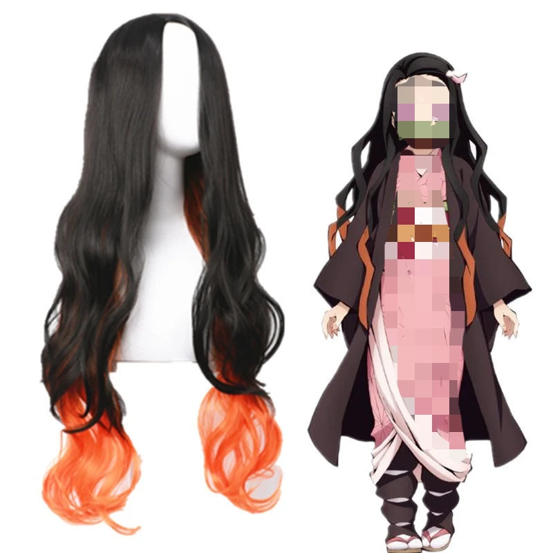 Anime Chasseur De Demons Nezuko Wig for Kids Kamado Cosplay Heat Resistant Hair with Cap Halloween Costume Wigs
Anime Chasseur De Demons Nezuko Wig for Kids Kamado Cosplay Heat Resistant Hair with Cap Halloween Costume Wigs