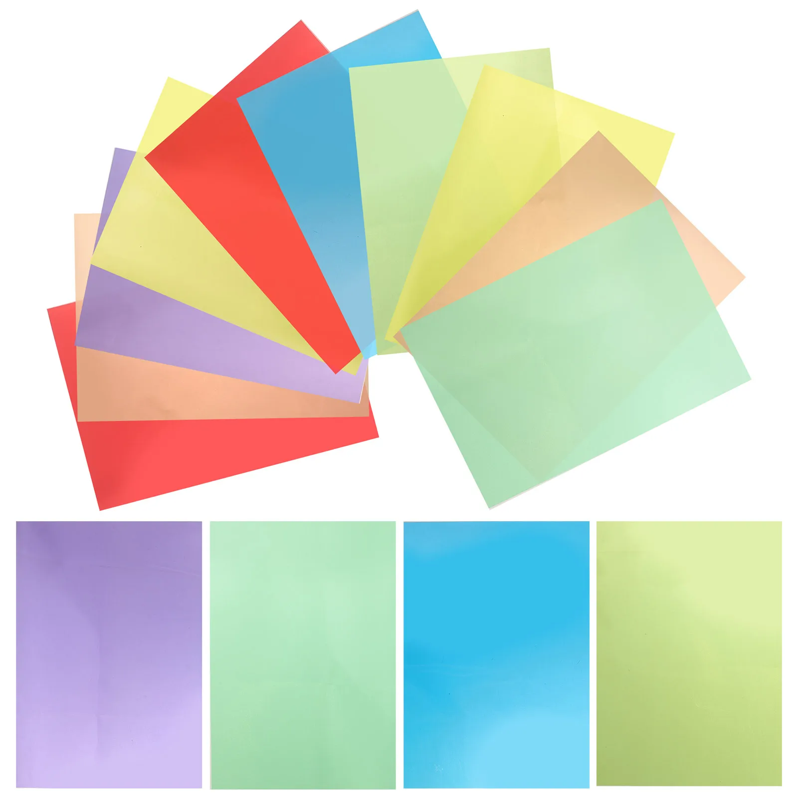 14 Sheets Colored Cellophane Sheet Durable Transparent PVC Craft Material for DIY Projects Vibrant Colors Multi Colored
14 Sheets Colored Cellophane Sheet Durable Transparent PVC Craft Material for DIY Projects Vibrant Colors Multi Colored