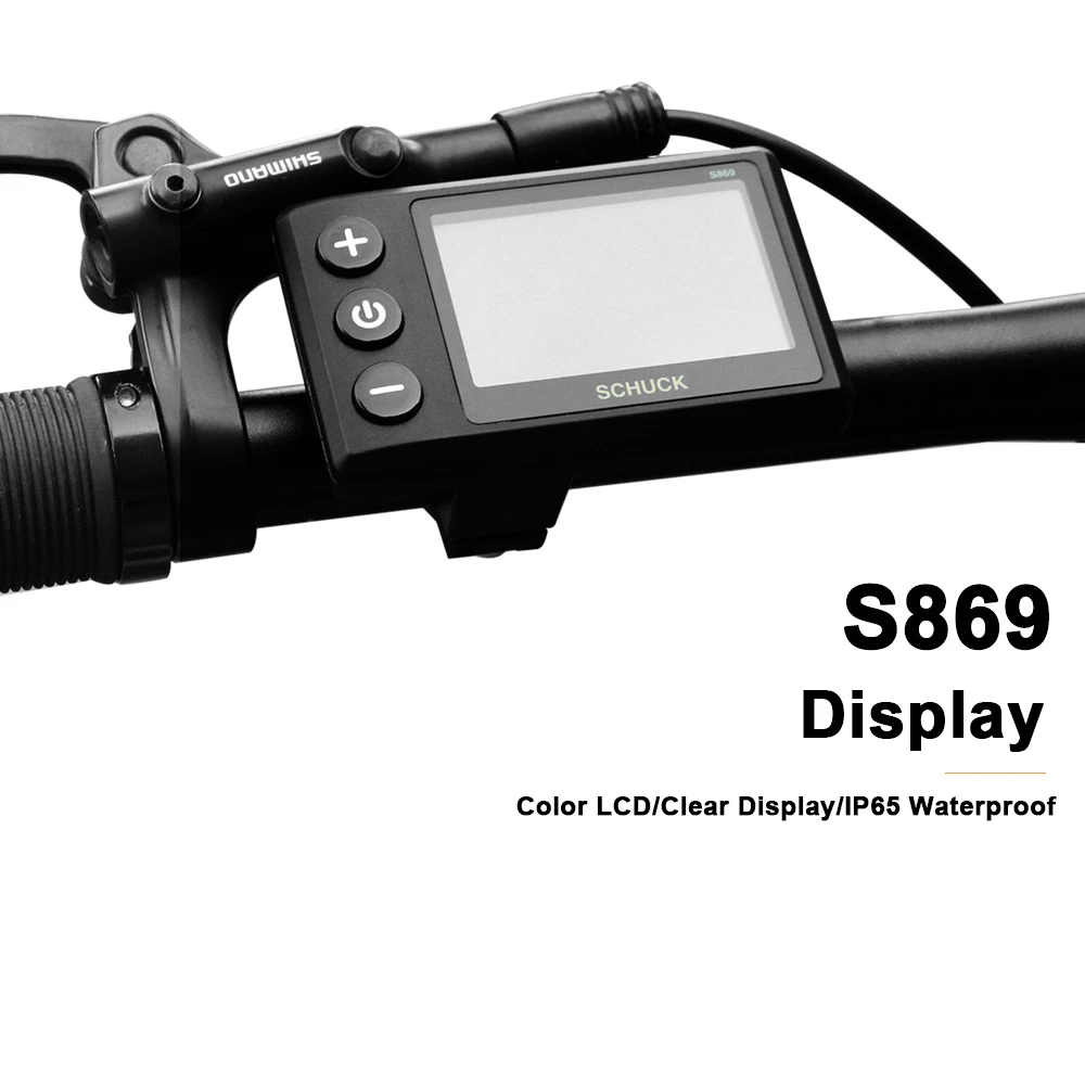 Bicycle Scooter Display Panel 24V-72V JN-S869 Intelligent LCD Color Screen Display SM/Waterproof Connector
Bicycle Scooter Display Panel 24V-72V JN-S869 Intelligent LCD Color Screen Display SM/Waterproof Connector