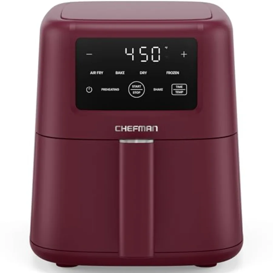 Air Fryer 4-in-1 Slim 3.5 QT Airfryer, Air Fry, Bake, Dehydrate, Frozen, 450°F Max Temp for Extra Crispy Results in Minutes, No
Air Fryer 4-in-1 Slim 3.5 QT Airfryer, Air Fry, Bake, Dehydrate, Frozen, 450°F Max Temp for Extra Crispy Results in Minutes, No