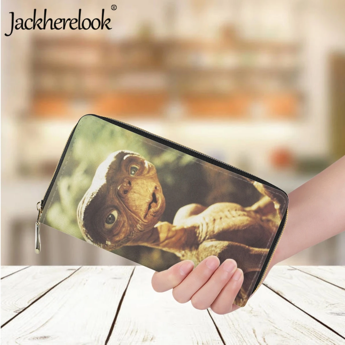 Jackherelook ET Pattern Print Wallet Fashion Women's Long Leather Purse Card Holder Ladies Casual Travel Clutch Bag Holiday Gift
Jackherelook ET Pattern Print Wallet Fashion Women's Long Leather Purse Card Holder Ladies Casual Travel Clutch Bag Holiday Gift