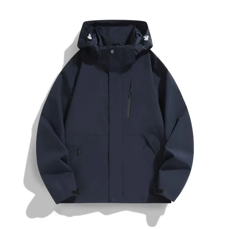 Men's stormcoat Autumn New Solid Color Windproof Waterproof Outdoor Adventure Hooded windbreaker Men's Functional Style Jacket
Men's stormcoat Autumn New Solid Color Windproof Waterproof Outdoor Adventure Hooded windbreaker Men's Functional Style Jacket