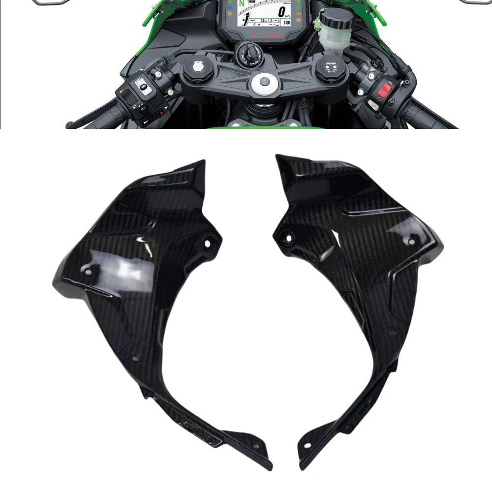For Kawasaki Ninja ZX-6R 2024 2025 3K Dry Carbon Fiber Motorcycle Dashboard Side Pane Fairings Custom ZX-6R 2024 2025Accessories
For Kawasaki Ninja ZX-6R 2024 2025 3K Dry Carbon Fiber Motorcycle Dashboard Side Pane Fairings Custom ZX-6R 2024 2025Accessories
