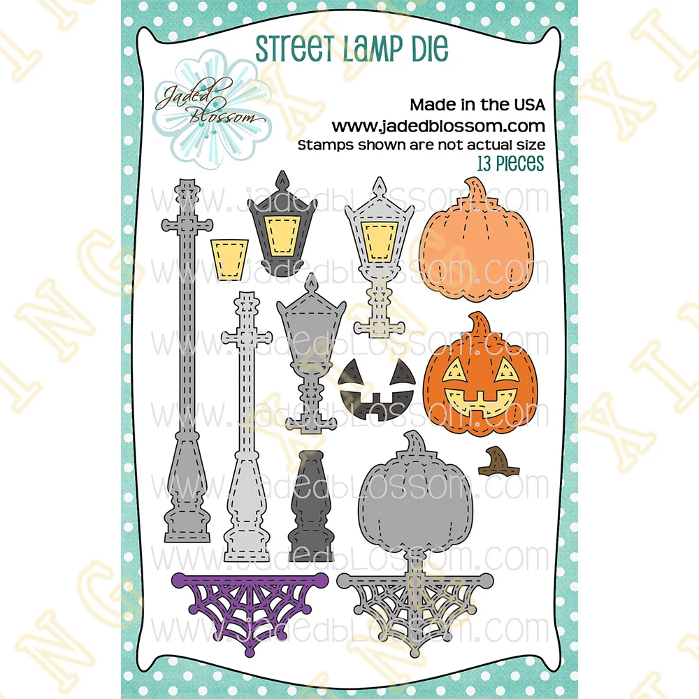 Happy Halloween Street Lamp Metal Cutting Dies Scrapbook Diary Decoration Stencil Embossing Template DIY Greeting Card Handmade
Happy Halloween Street Lamp Metal Cutting Dies Scrapbook Diary Decoration Stencil Embossing Template DIY Greeting Card Handmade