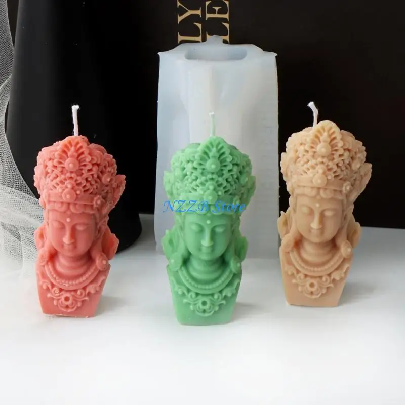 T21F Buddhas Silicone Mold Prayer Girl Resin Mold Concrete Cement Gypsum Mold Scented Making Table Decors
T21F Buddhas Silicone Mold Prayer Girl Resin Mold Concrete Cement Gypsum Mold Scented Making Table Decors