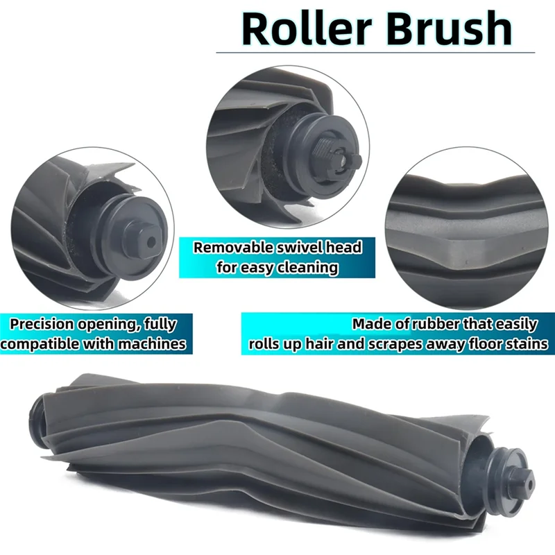 AC39-For Dreame X40 Ultra / X40 Pro Rubber Robot Vacuum Replacement Parts Main Side Or Shearing Brush Mop Dust Bag Filter
AC39-For Dreame X40 Ultra / X40 Pro Rubber Robot Vacuum Replacement Parts Main Side Or Shearing Brush Mop Dust Bag Filter