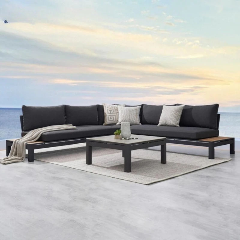 Outdoor villa terrace metal sofa, courtyard garden rain and sun protection, furniture balcony coffee table sofa
Outdoor villa terrace metal sofa, courtyard garden rain and sun protection, furniture balcony coffee table sofa