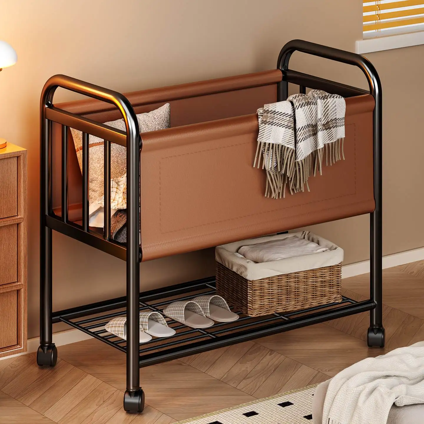 Bedroom Clothes Storage Basket Vintage Dirty Laundry Cart Washing Temporary Clothes Storage Wicker Basket Home Organizer
Bedroom Clothes Storage Basket Vintage Dirty Laundry Cart Washing Temporary Clothes Storage Wicker Basket Home Organizer