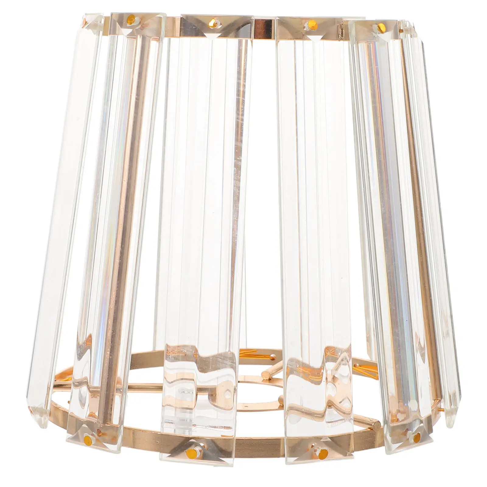 Small Crystal Glass Lamp Shade Replacement E14 Gold Decorative Pendant Light Cover Bulb Guard for Living Room Dining Room
Small Crystal Glass Lamp Shade Replacement E14 Gold Decorative Pendant Light Cover Bulb Guard for Living Room Dining Room
