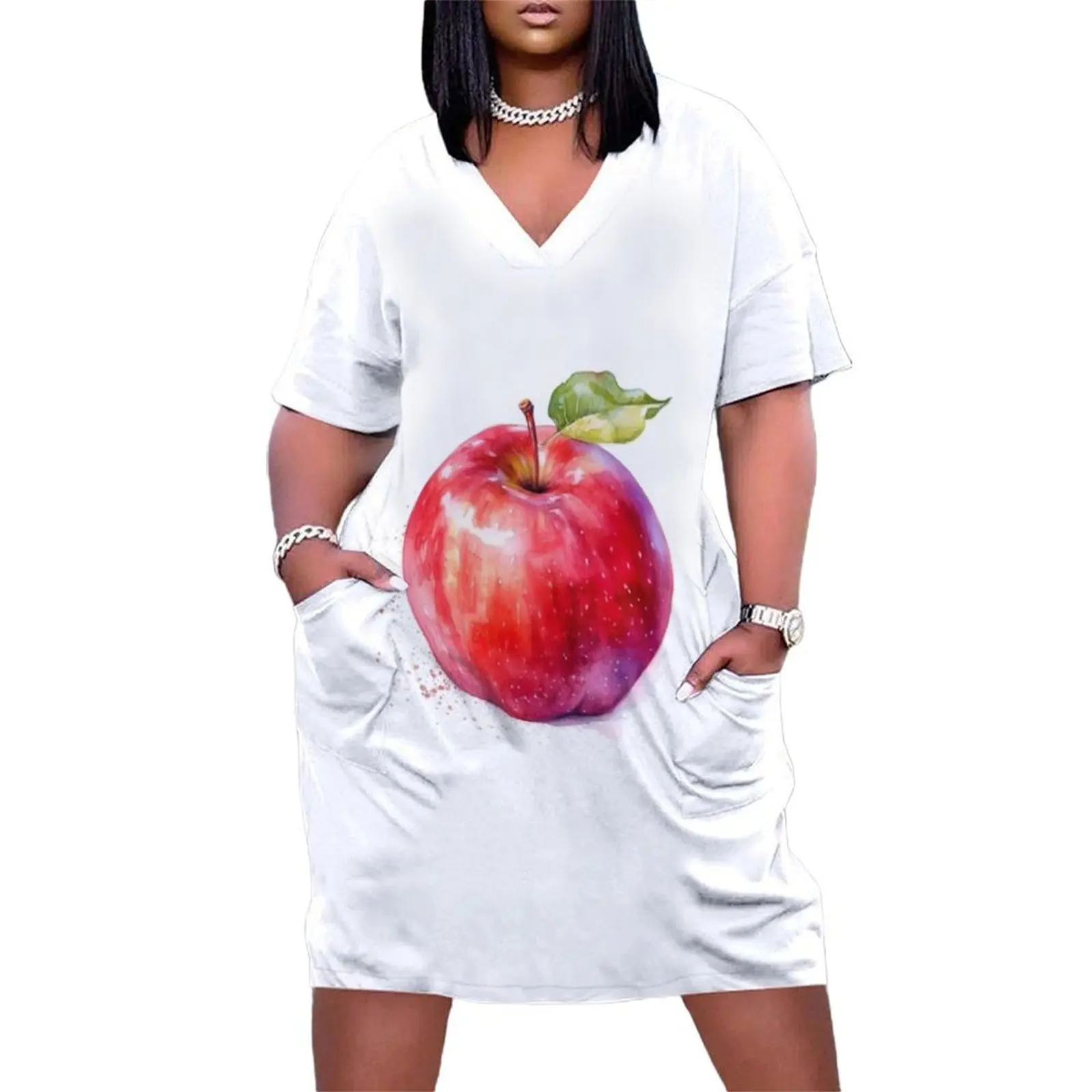 Apple - Watercolor Loose Pocket Dress elegant guest wedding dress dresses women summer 2025
Apple - Watercolor Loose Pocket Dress elegant guest wedding dress dresses women summer 2025