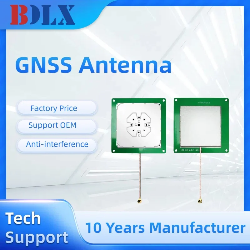 RTK Beidou transceiver short message ceramic antenna High precision Beidou positioning L+S dual-mode positioning GPS antenna
RTK Beidou transceiver short message ceramic antenna High precision Beidou positioning L+S dual-mode positioning GPS antenna