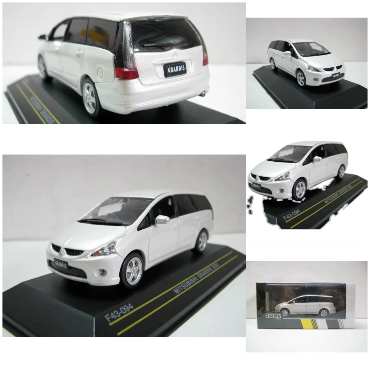 Модель автомобиля Flaws First Diecast MITSUBISHI GRANDIS 2003, белая, из сплава, масштаб 1:43
Модель автомобиля Flaws First Diecast MITSUBISHI GRANDIS 2003, белая, из сплава, масштаб 1:43