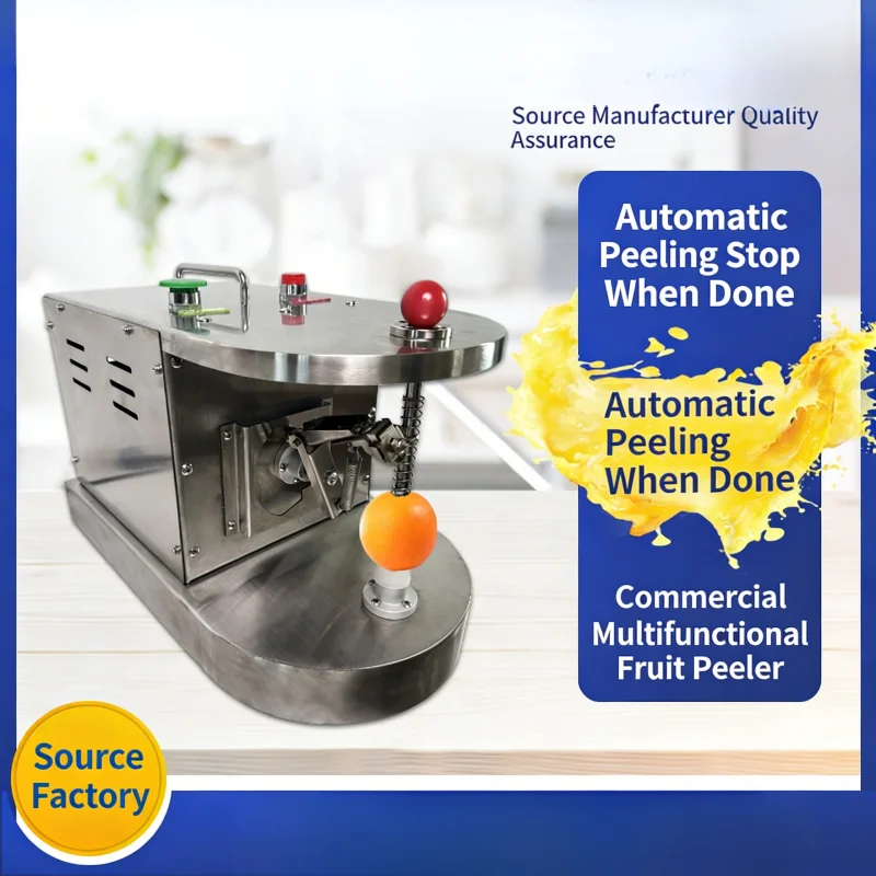Коммерческая автоматическая машина для очистки фруктов с двойным лезвием, многофункциональная машина для очистки апельсинов и яблок, прямые поставки с завода
Коммерческая автоматическая машина для очистки фруктов с двойным лезвием, многофункциональная машина для очистки апельсинов и яблок, прямые поставки с завода