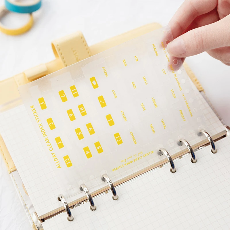 8 Sheets Self Adhesive Binding Hole Sticker for Loose Leaf Notebook Punch Storage Hanging Hole Paper Labels Separator Page Label
8 Sheets Self Adhesive Binding Hole Sticker for Loose Leaf Notebook Punch Storage Hanging Hole Paper Labels Separator Page Label