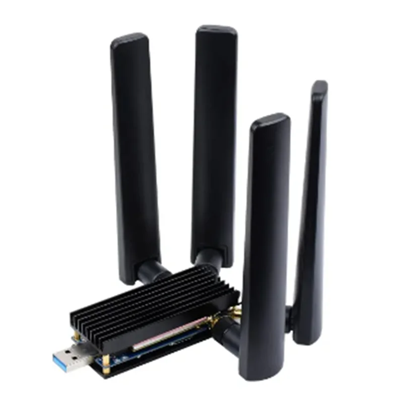 Флэш-модуль, 4 антенны, порт USB3.1, радиатор из алюминиевого сплава, интерфейс M.2 Key B
Флэш-модуль, 4 антенны, порт USB3.1, радиатор из алюминиевого сплава, интерфейс M.2 Key B