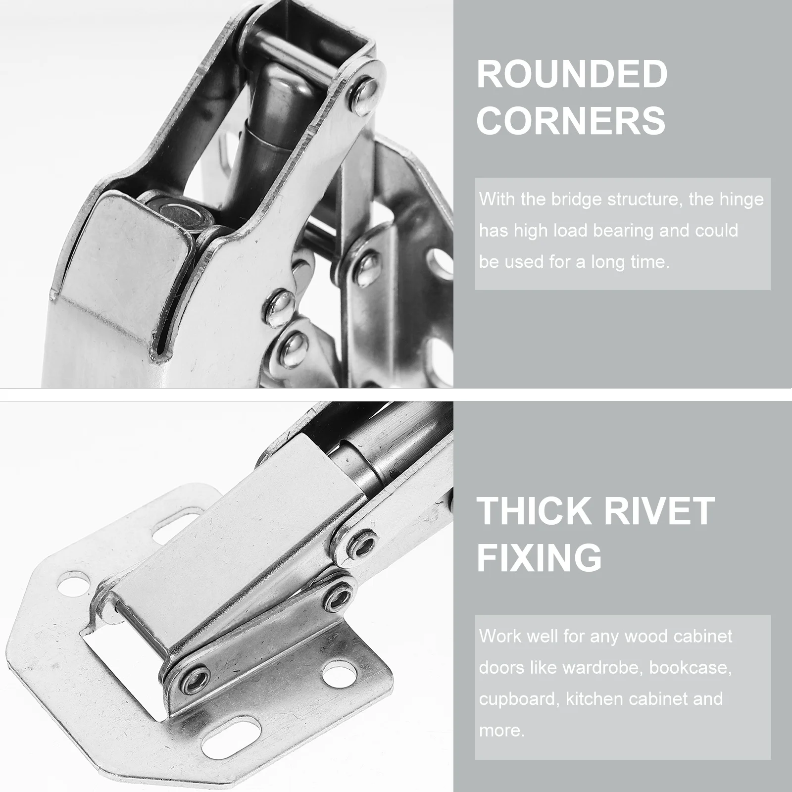 2pcs Hydraulic Hinges Thickened Hidden Hinge For Wardrobe Kitchen Cabinet Door 90 Degree Heavy Duty Cupboard Hinges Furniture
2pcs Hydraulic Hinges Thickened Hidden Hinge For Wardrobe Kitchen Cabinet Door 90 Degree Heavy Duty Cupboard Hinges Furniture