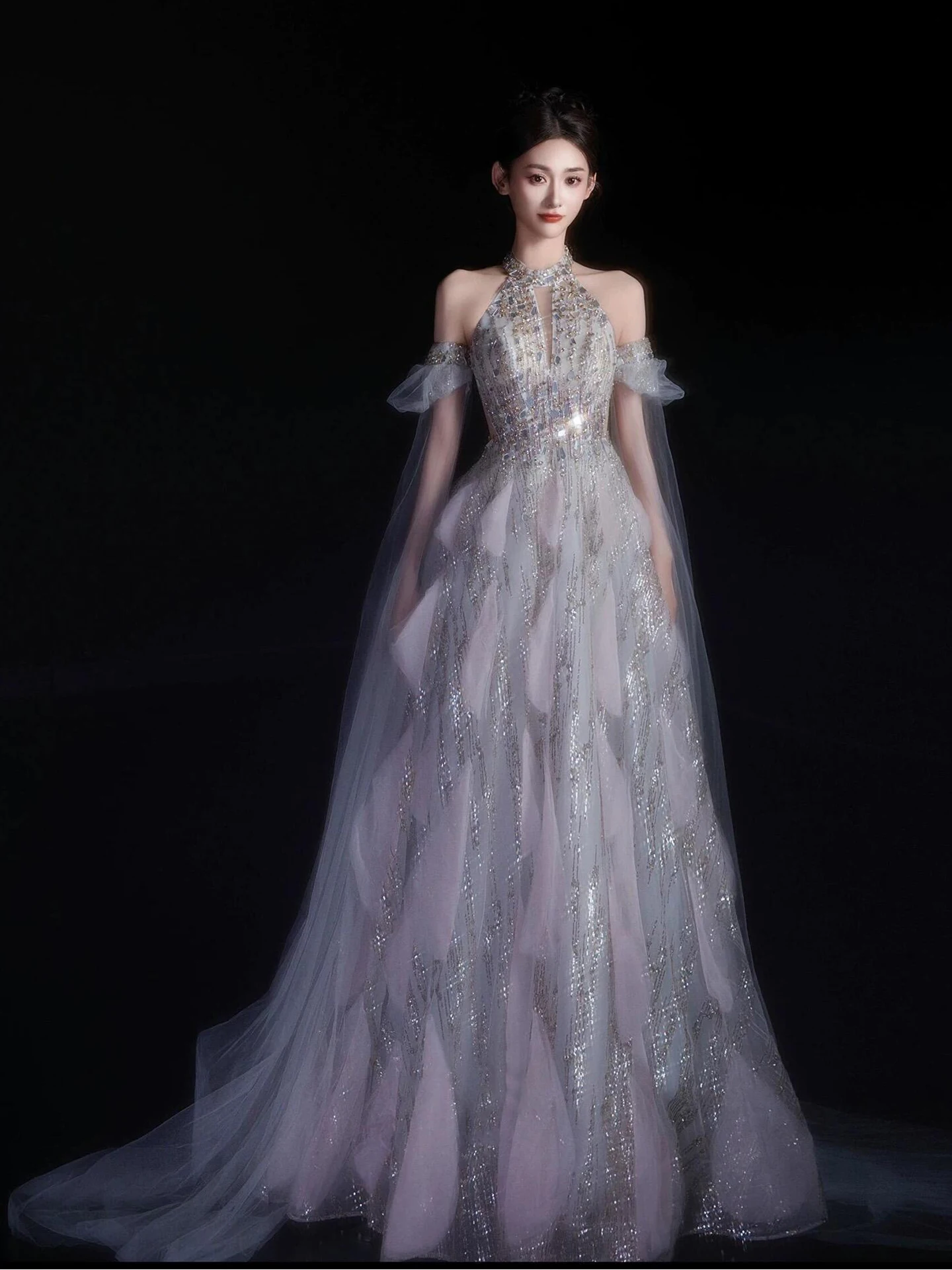 Morning Robe Wedding Dress Evening Gown off Shoulder Beaded Lace Long Skirt for Engagement Party Adult Ceremony Vintage Style
Morning Robe Wedding Dress Evening Gown off Shoulder Beaded Lace Long Skirt for Engagement Party Adult Ceremony Vintage Style