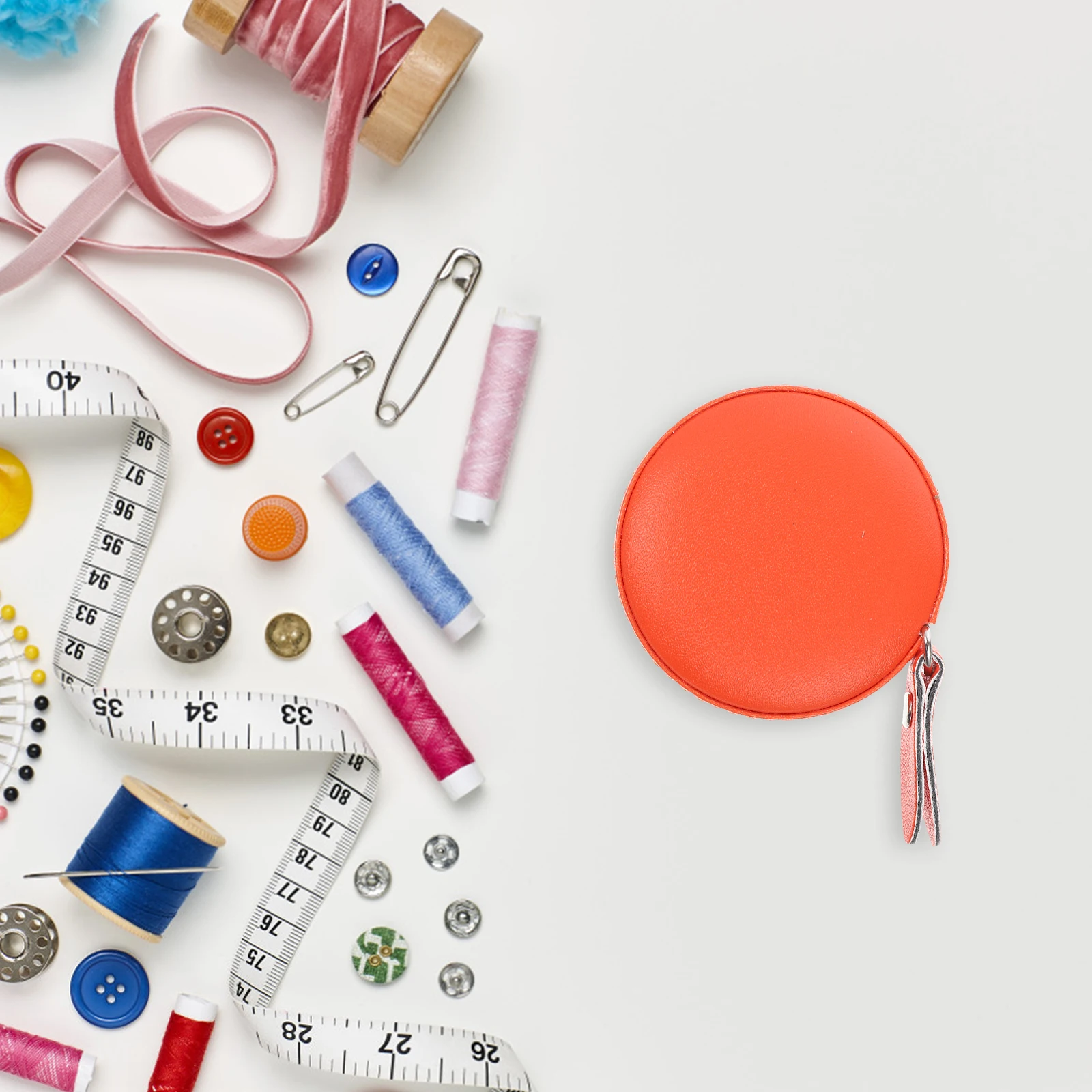 Round Measuring Tape Soft PU Double Sided Flexible Mini Clothes Body Household Accessories Instruments Clear Scale
Round Measuring Tape Soft PU Double Sided Flexible Mini Clothes Body Household Accessories Instruments Clear Scale