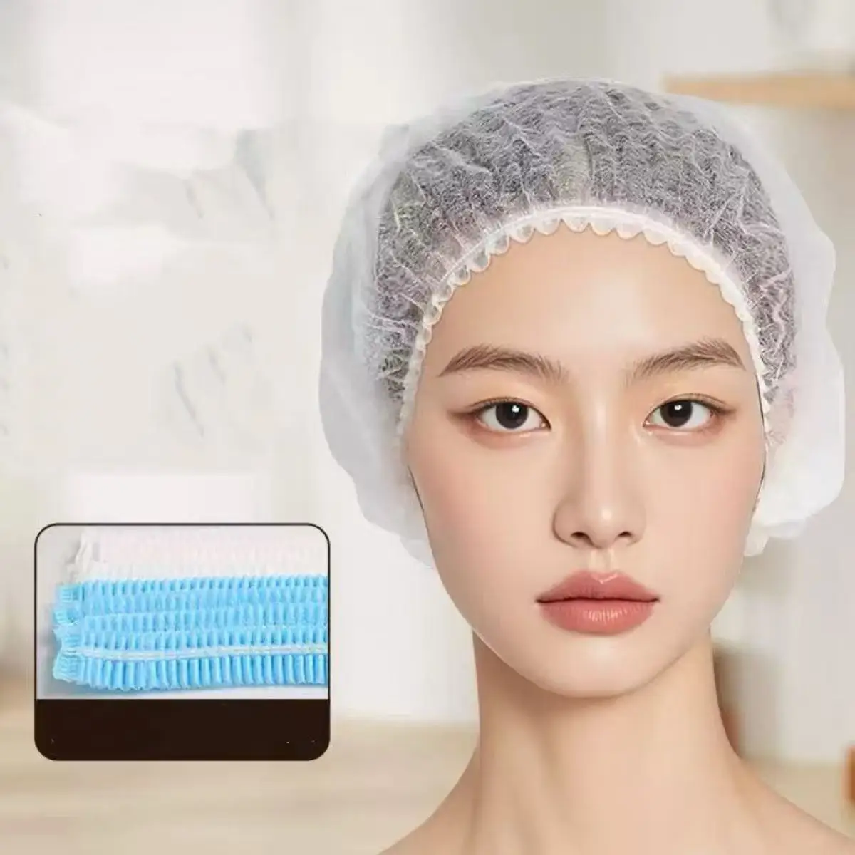 100 PCS Disposable Microblading Non Woven Fabric Makeup Hair Net Cap Sterile Hat Chef Catering Dust Strip Bathroom Supplies
100 PCS Disposable Microblading Non Woven Fabric Makeup Hair Net Cap Sterile Hat Chef Catering Dust Strip Bathroom Supplies